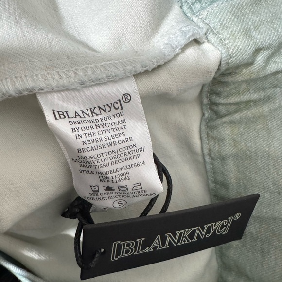 Blank NYV Lost in Paradise Denim Jacket Size Medium - Picture 6 of 6